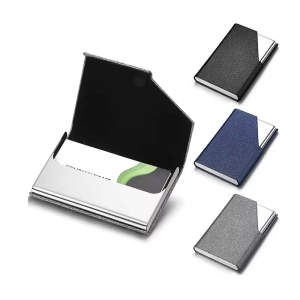 Magnetic PU Leather Business Card Holder