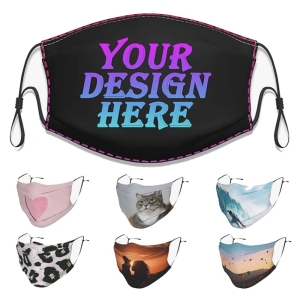 Full Warp Customized Adult Face Mask