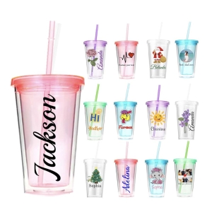 16oz Double Wall Insulated Cups