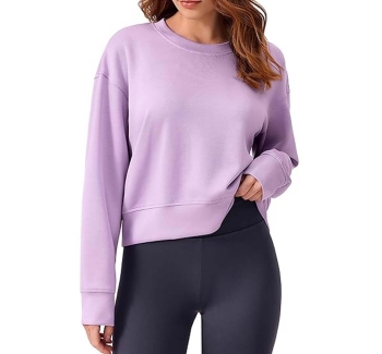 Women Casual Crew Neck Sweatshirt