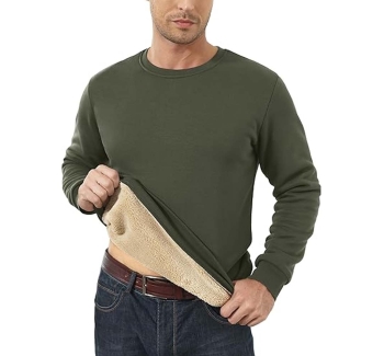 Men Sweatshirts Fleece Pullover