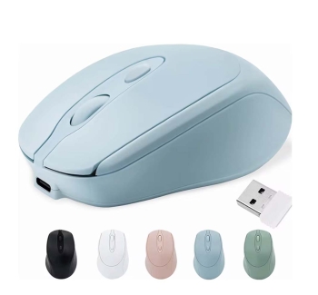 Macaron Rechargeable Wireless Computer Mouse