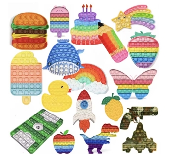 Animal Push Bubble Fidget Toy