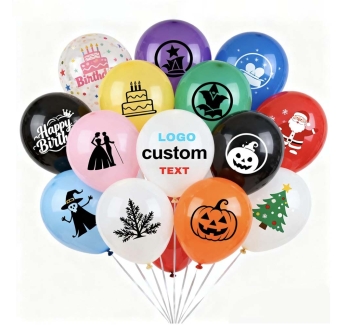 Personalized 12" Latex Balloons