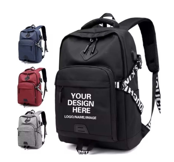 Custom Large Nylon Laptop Backpack