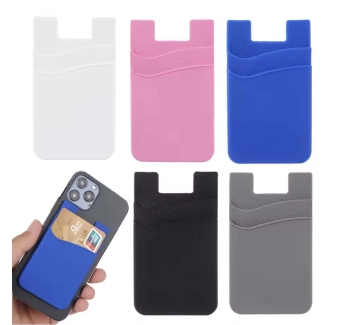 Stick-On Card Holder Phone Wallet