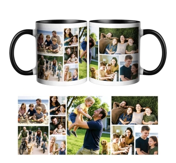 Custom Photo Collage Coffee Mug