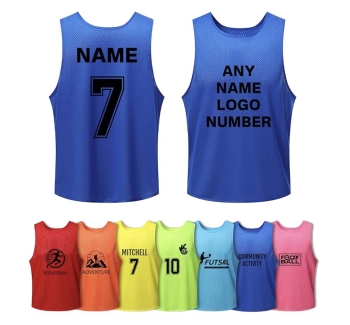 Personalized Soccer Training Vests