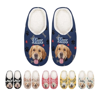 Unisex Custom Photo Slippers
