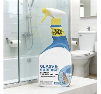 Water-Repellent Glass Cleaner Spray