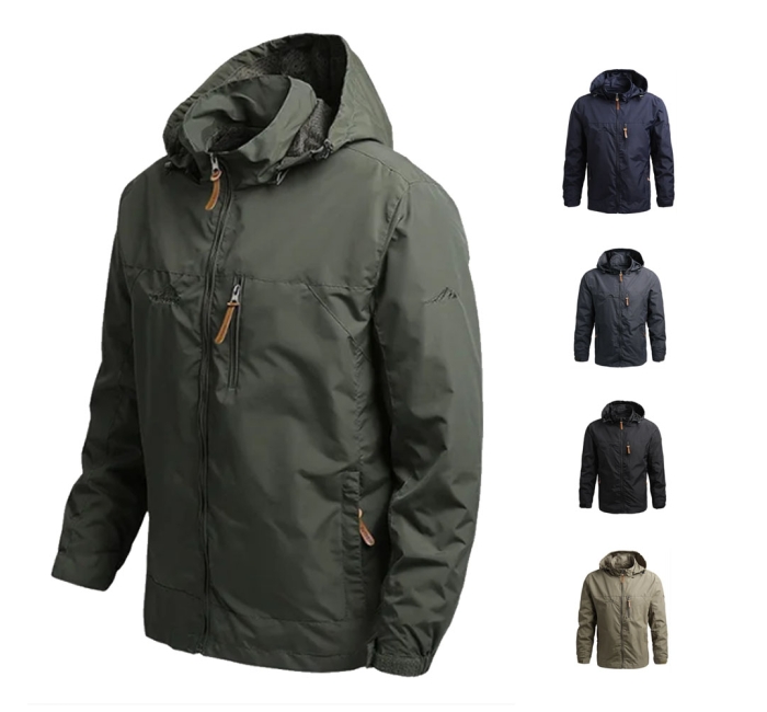 Men's Classic Waterproof Rain Jacket