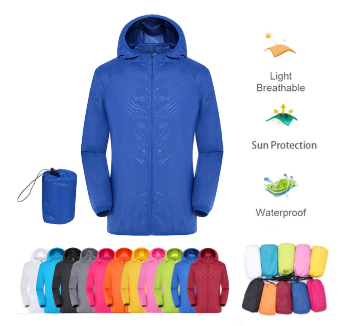Waterproof Packable Unisex Jacket