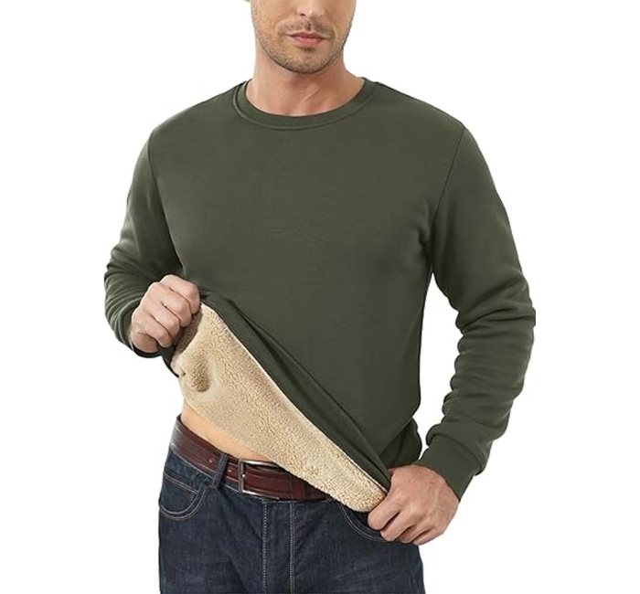 Men Sweatshirts Fleece Pullover