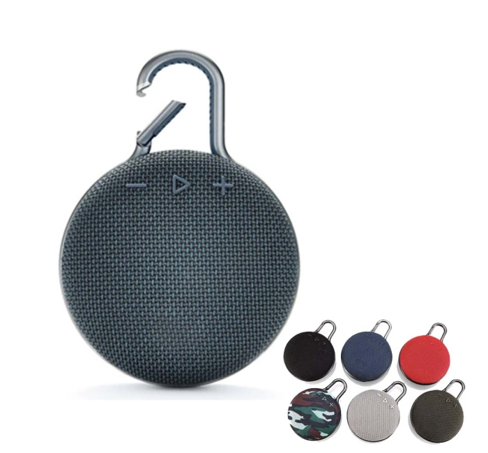 Portable Bluetooth Speaker with  Carabiner Hook