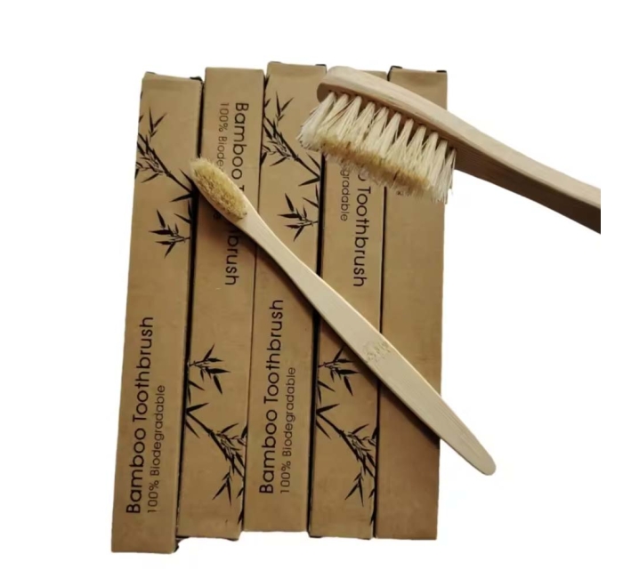 Eco-Friendly Bamboo Toothbrushes