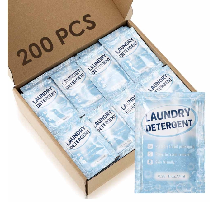 Portable Travel Laundry Detergent Packets