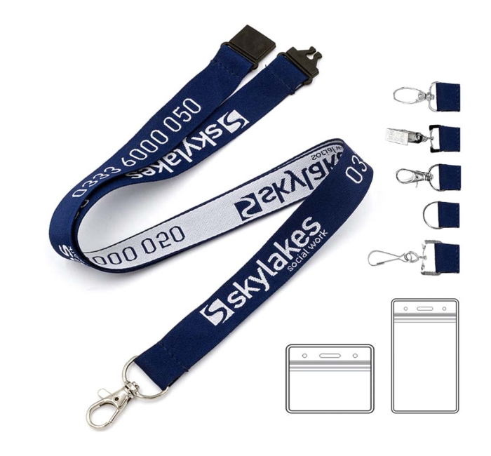 Personalized Lanyards with safety buckle
