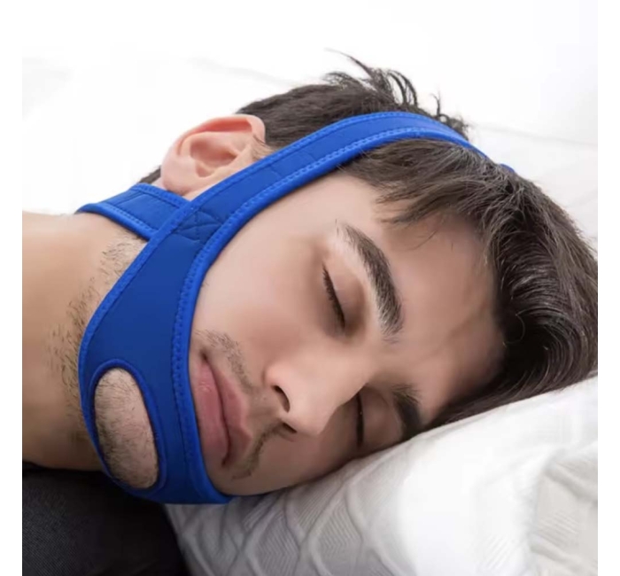 Adjustable Neoprene Anti-Snoring Chin Strap