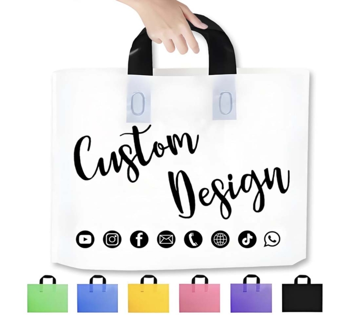 Custom Reusable Plastic Shopping Bags