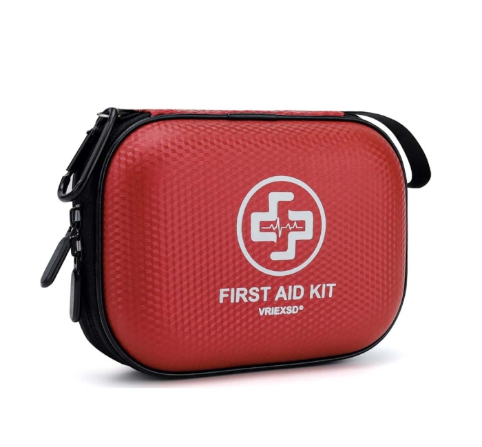 Mini Waterproof Hard Shell First Aid Kit