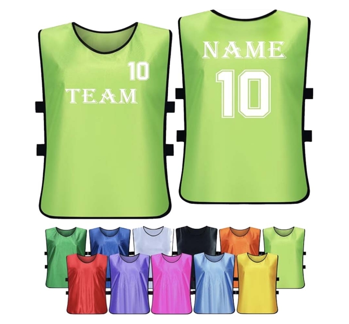 Personalized Youth Team Sports Pinnies