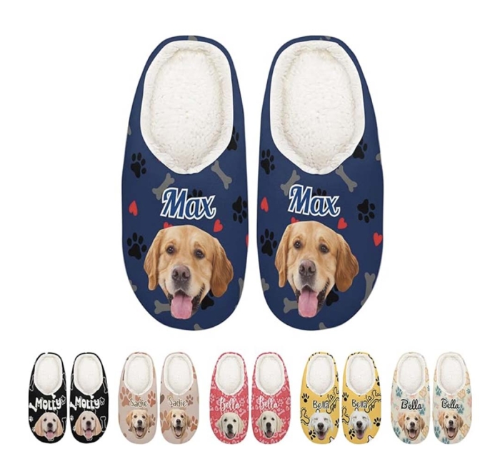 Unisex Custom Photo Slippers