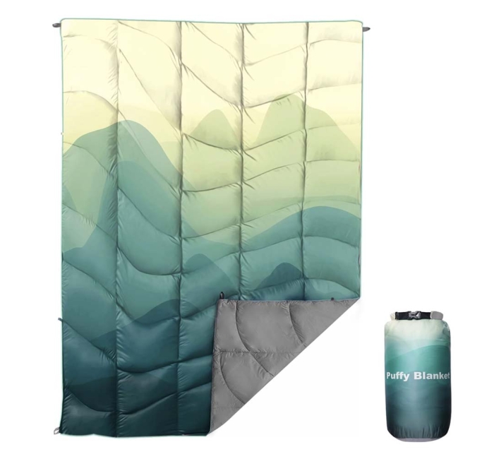 Lightweight Waterproof Puffy Camping Blanket
