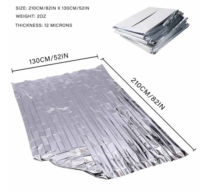 Reflective Emergency Survival Blanket