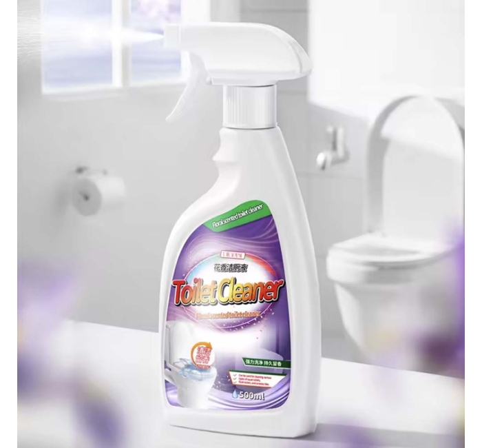 Floral-Scented Toilet Cleaner Spray