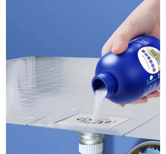 Fast-Dissolving Powder Drain Cleaner