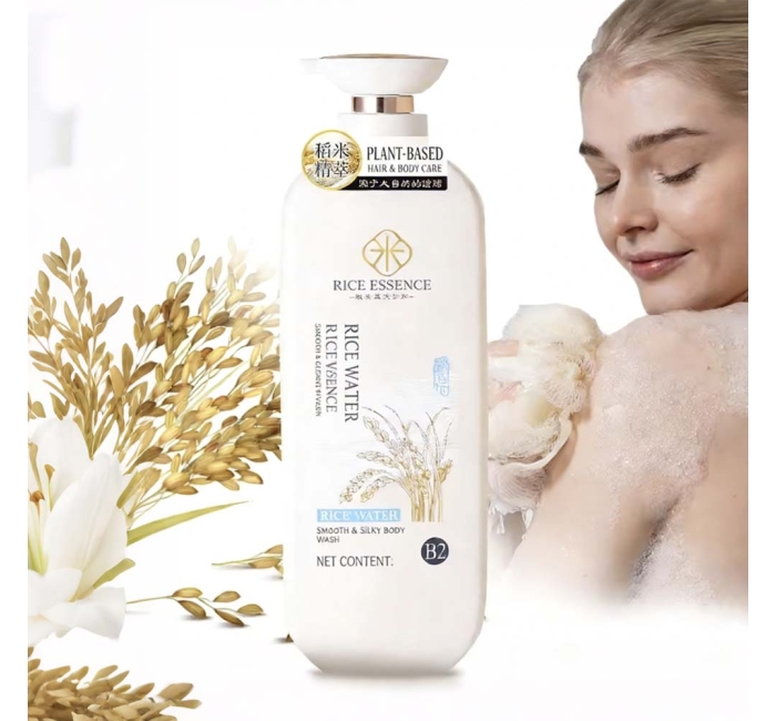Custom Rice Water Shower Gel