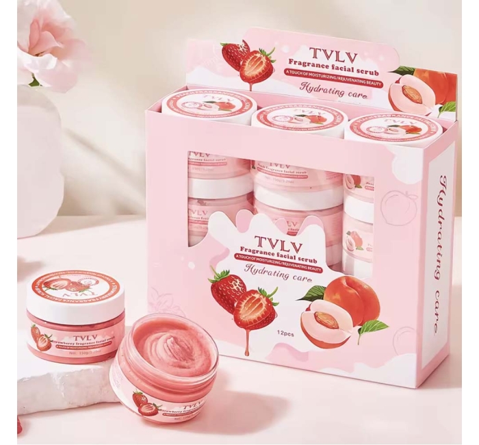 Custom Fruit Fragrance Facial Scrub