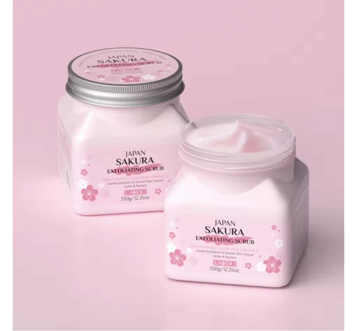 Custom Sakura Body Scrub